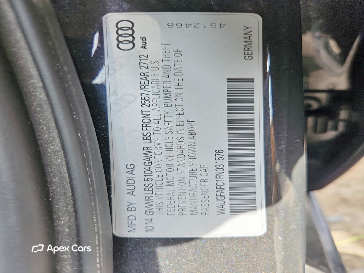 Audi A6 2015