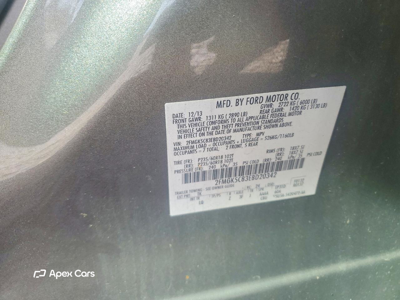 Ford Flex 2014