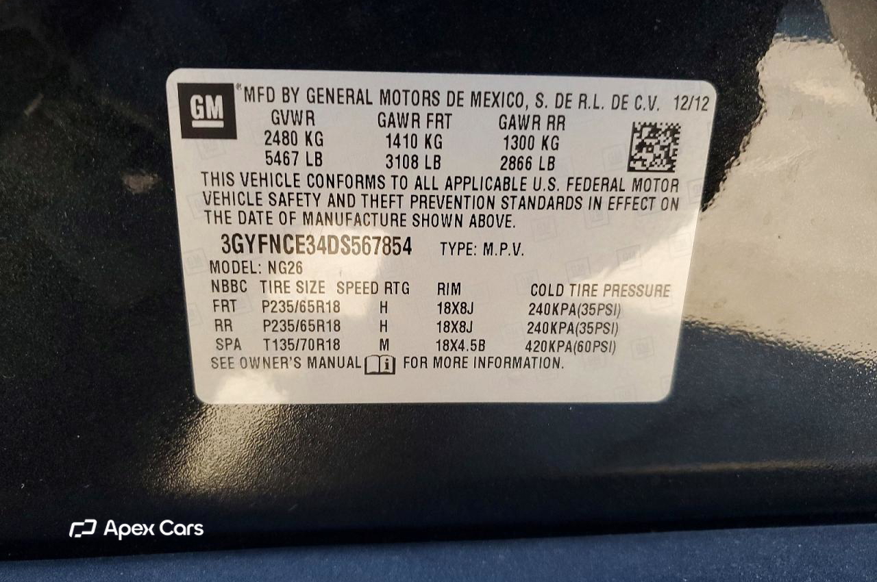 Cadillac SRX 2013