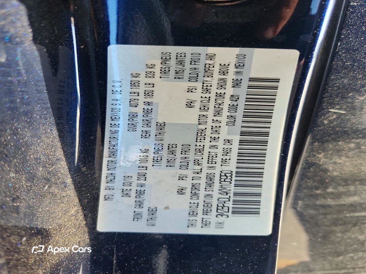 Mazda 3 2019