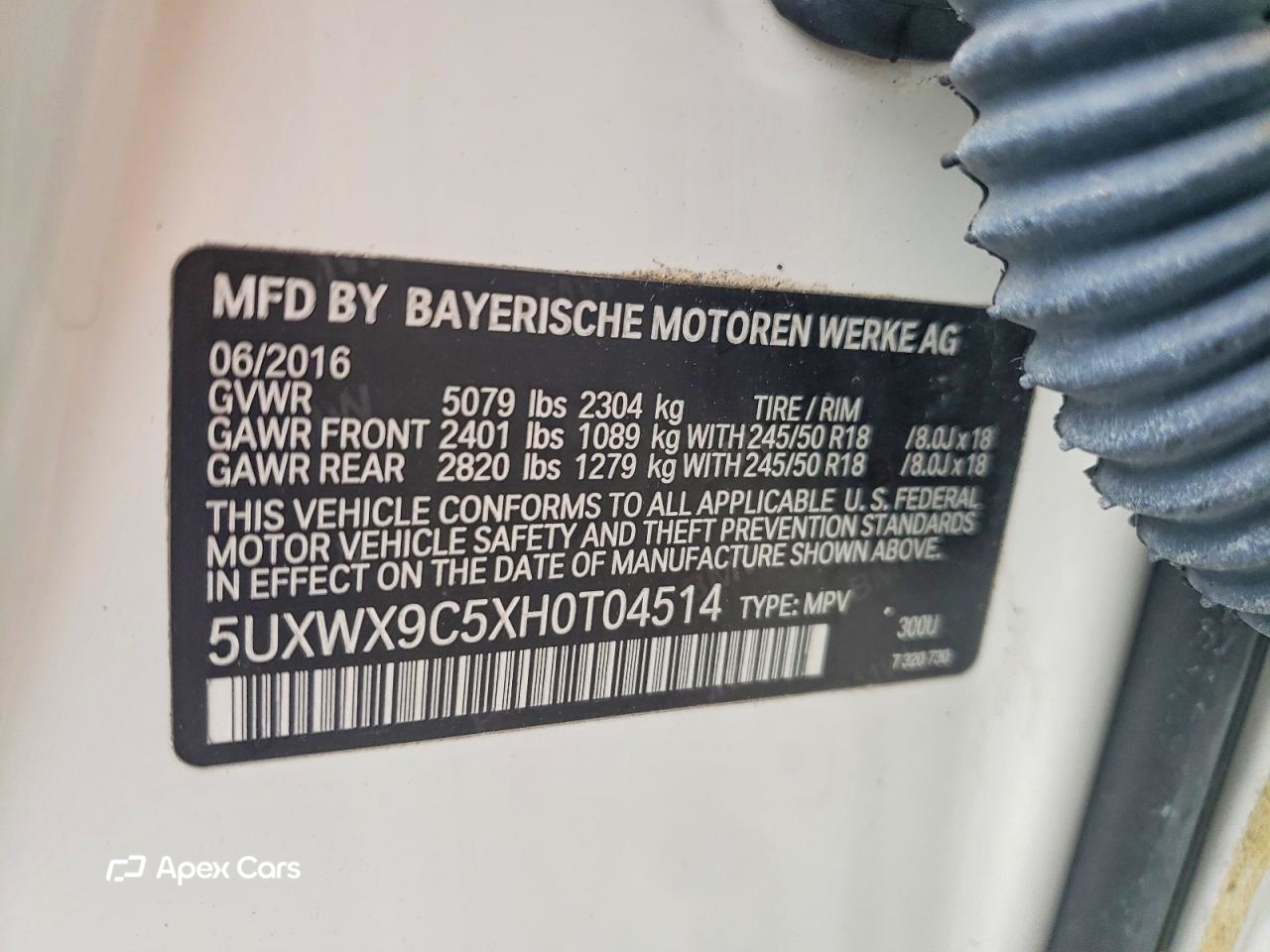 BMW X3 2017