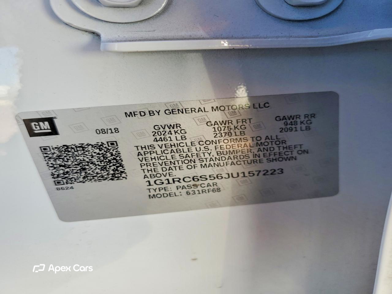 Chevrolet Volt 2018