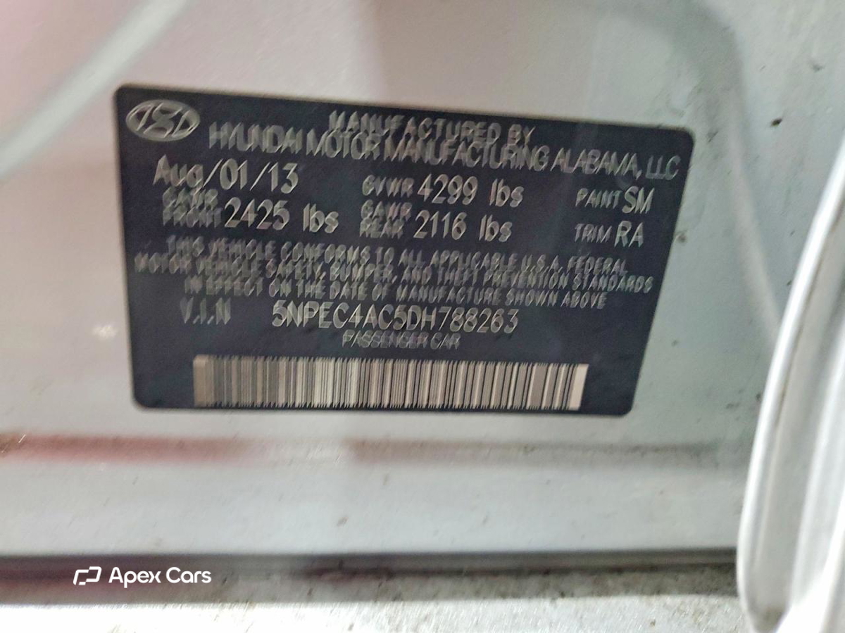 Hyundai Sonata 2013