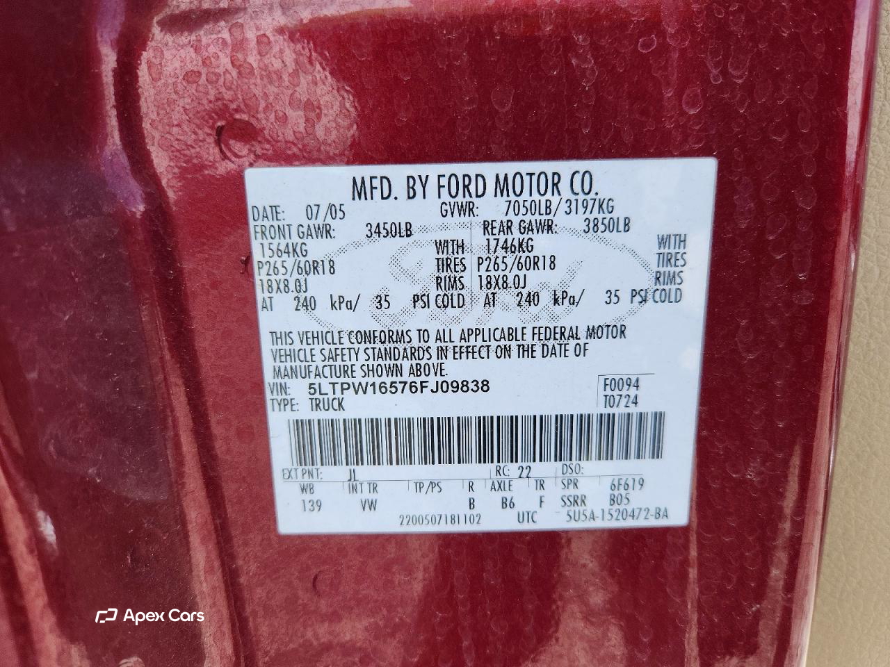 Lincoln Mark LT 2006