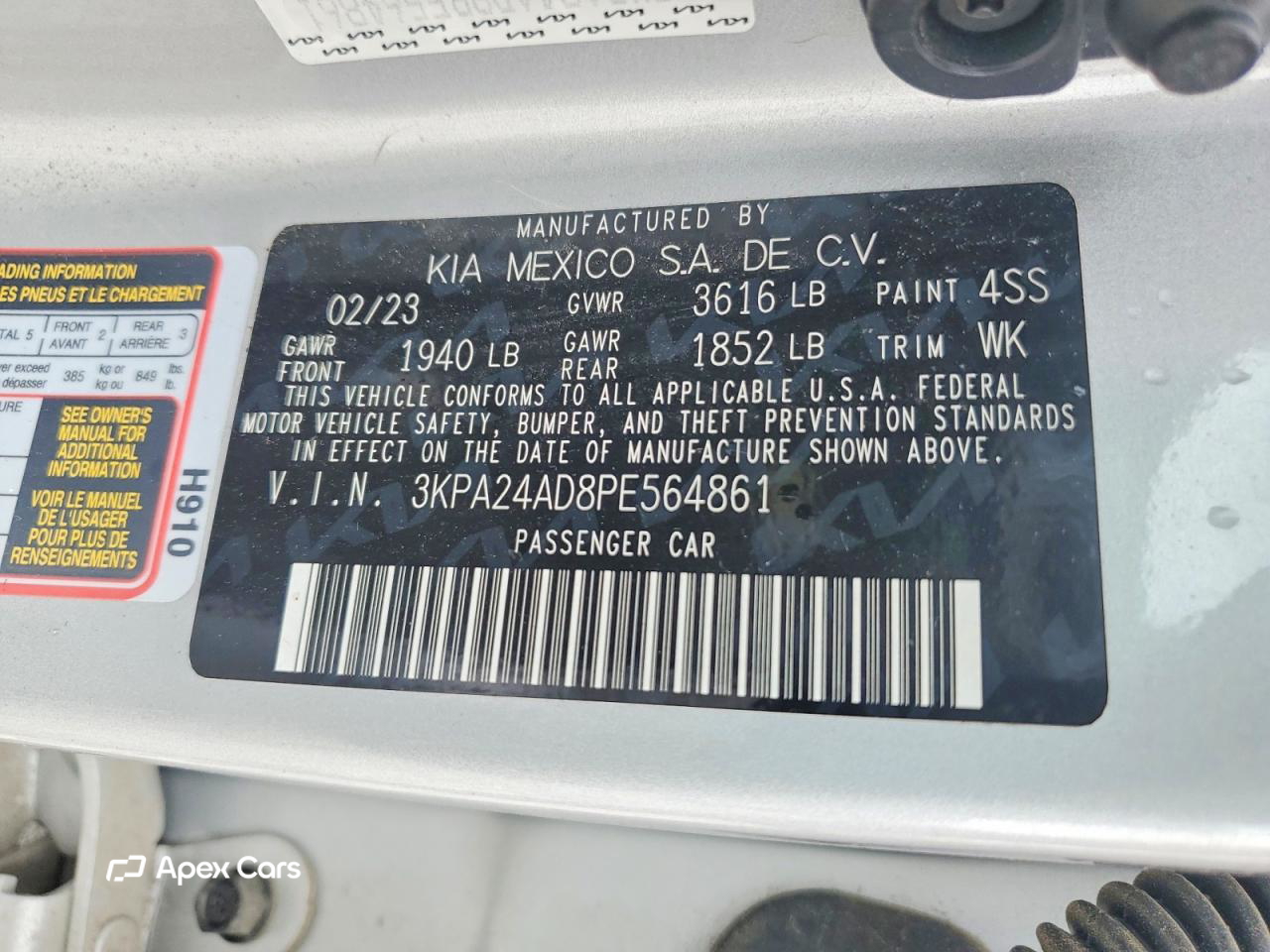 Kia Rio 2023