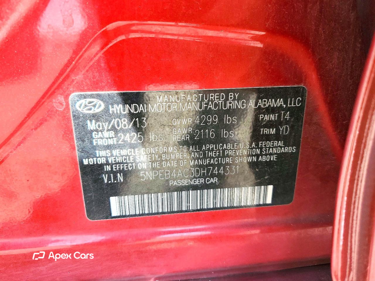 Hyundai Sonata 2013
