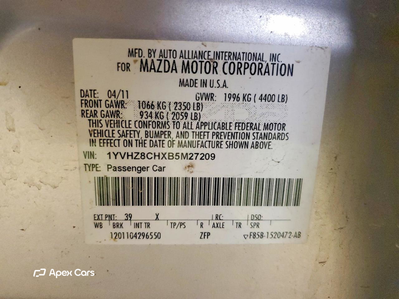 Mazda 6 2011