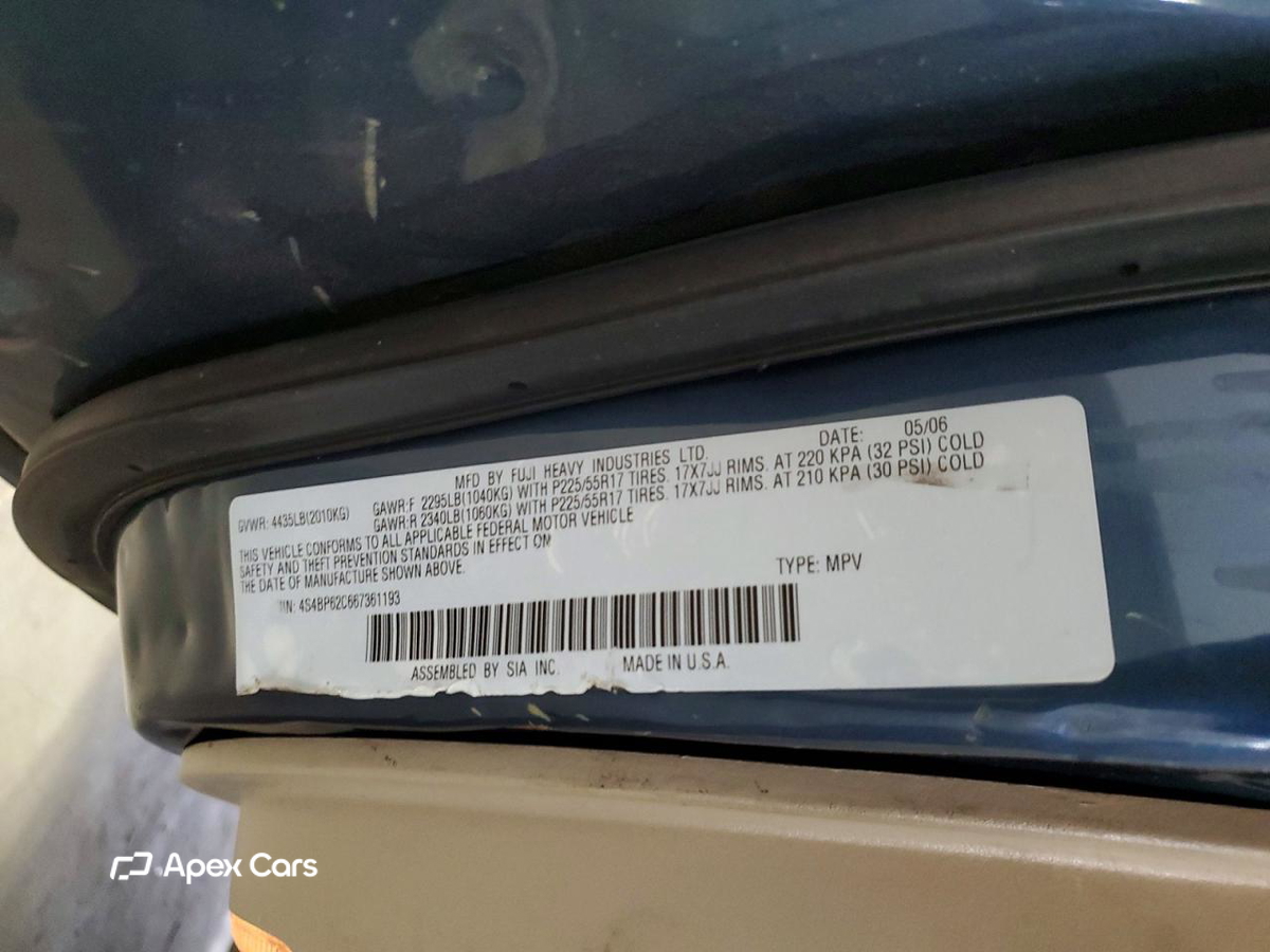 Subaru Legacy 2006