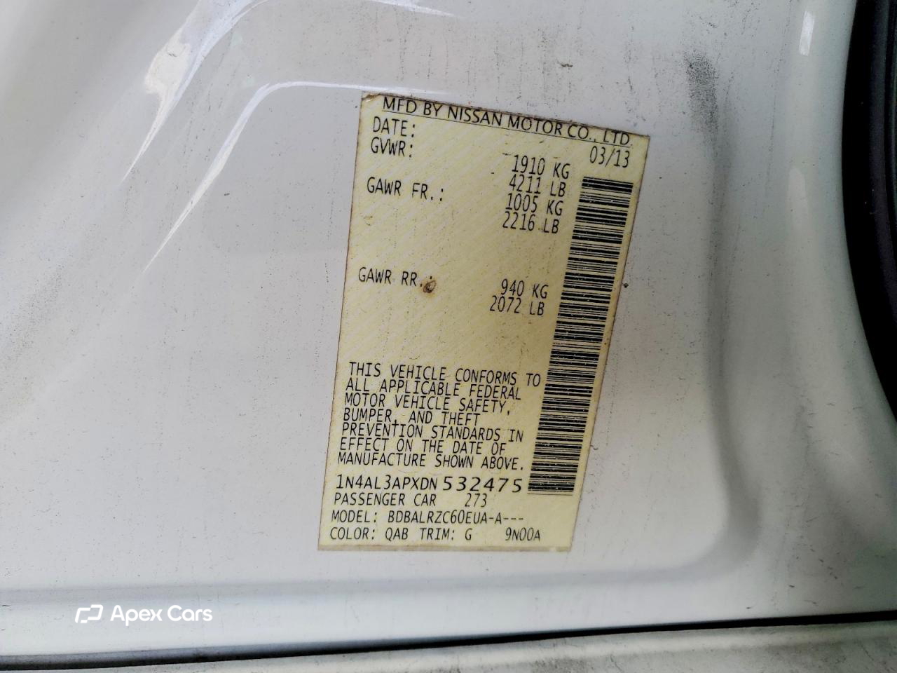Nissan Altima 2013