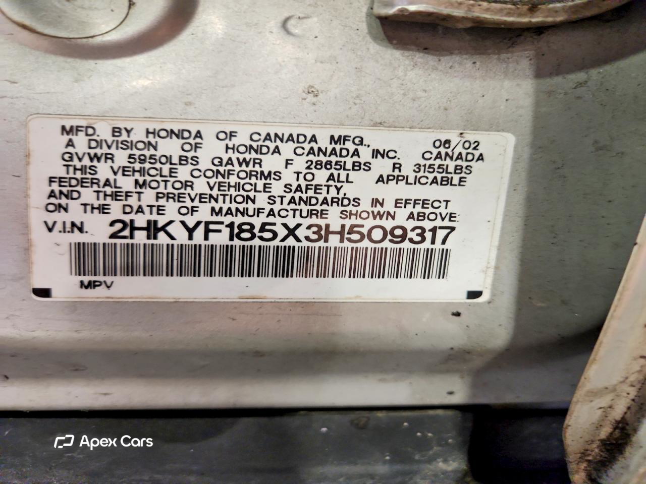 Honda Pilot 2003