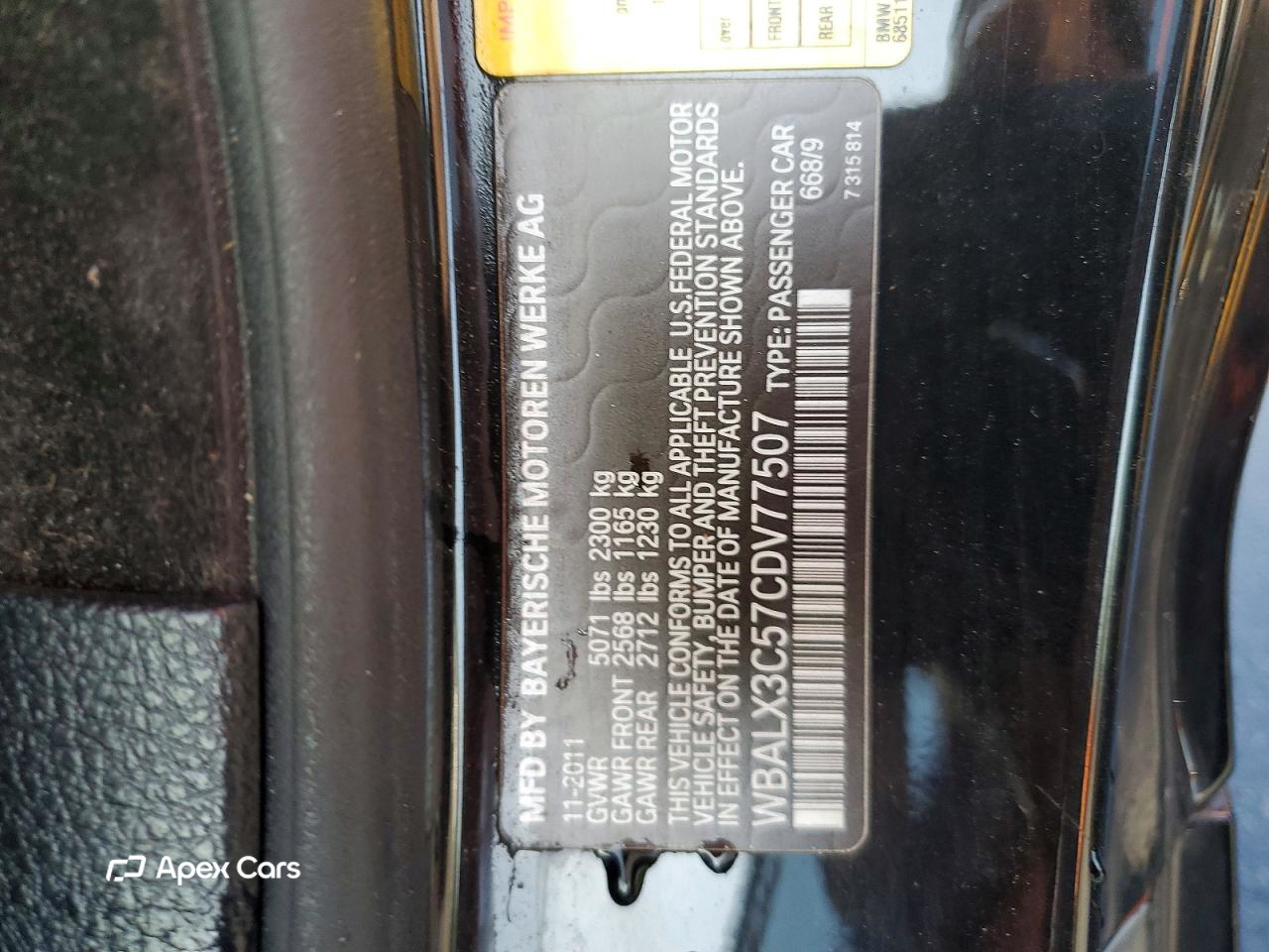 BMW Series 6 2012