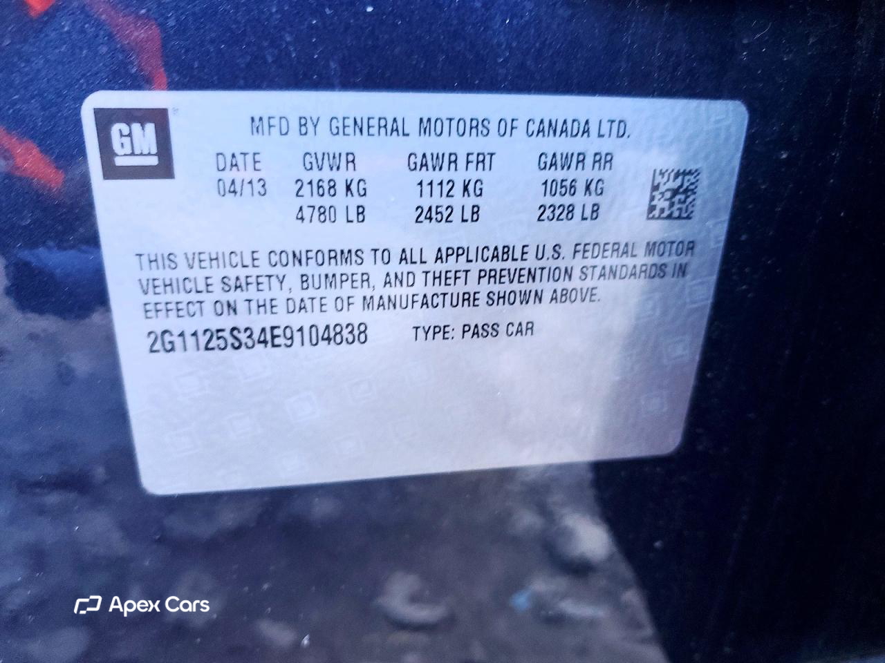 Chevrolet Impala 2014