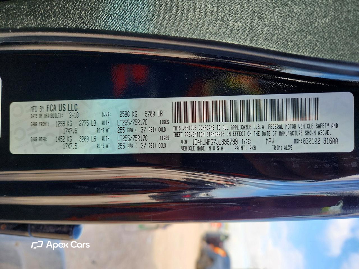Jeep Wrangler 2018