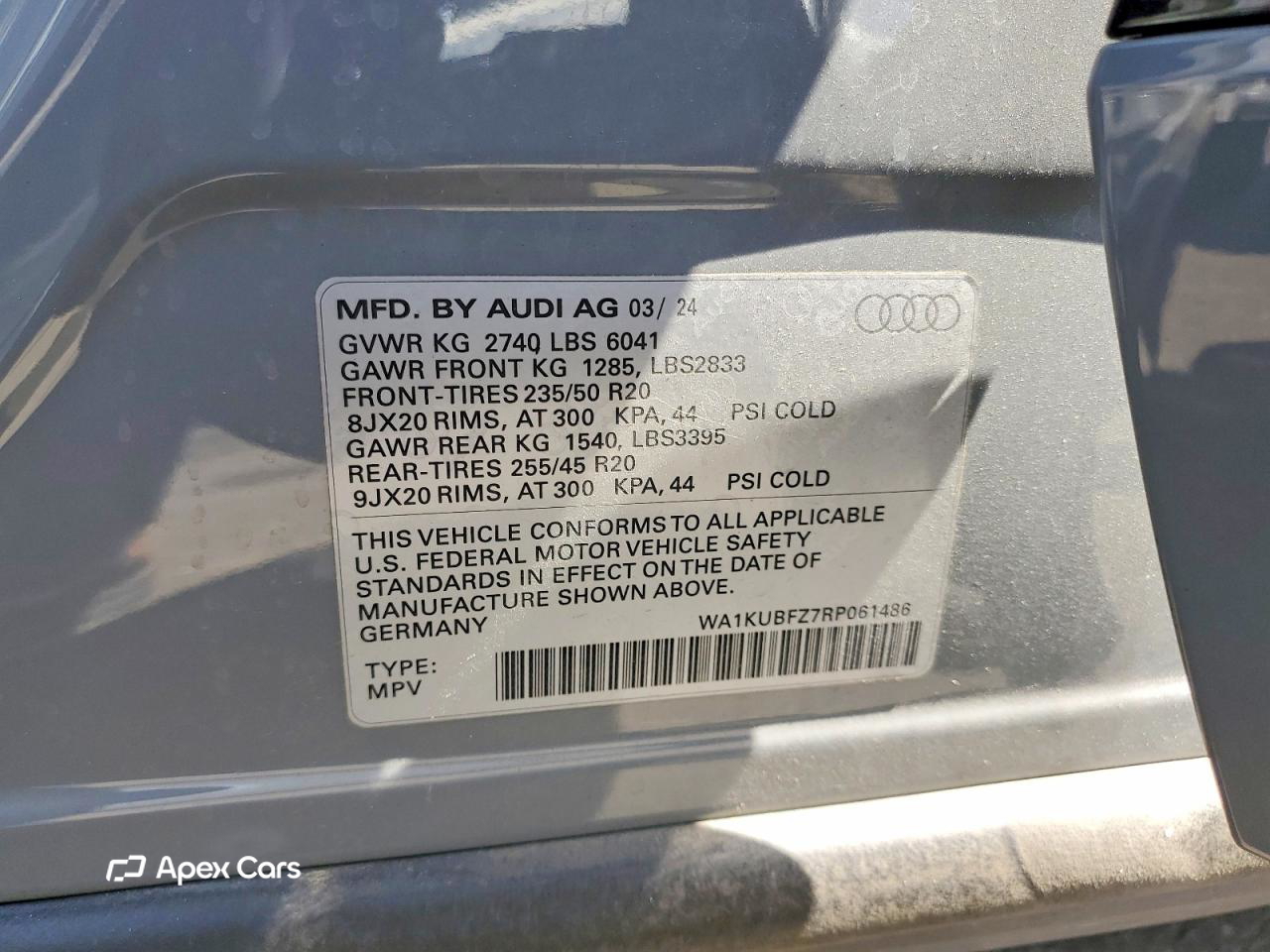 Audi Q4 e-tron 2024