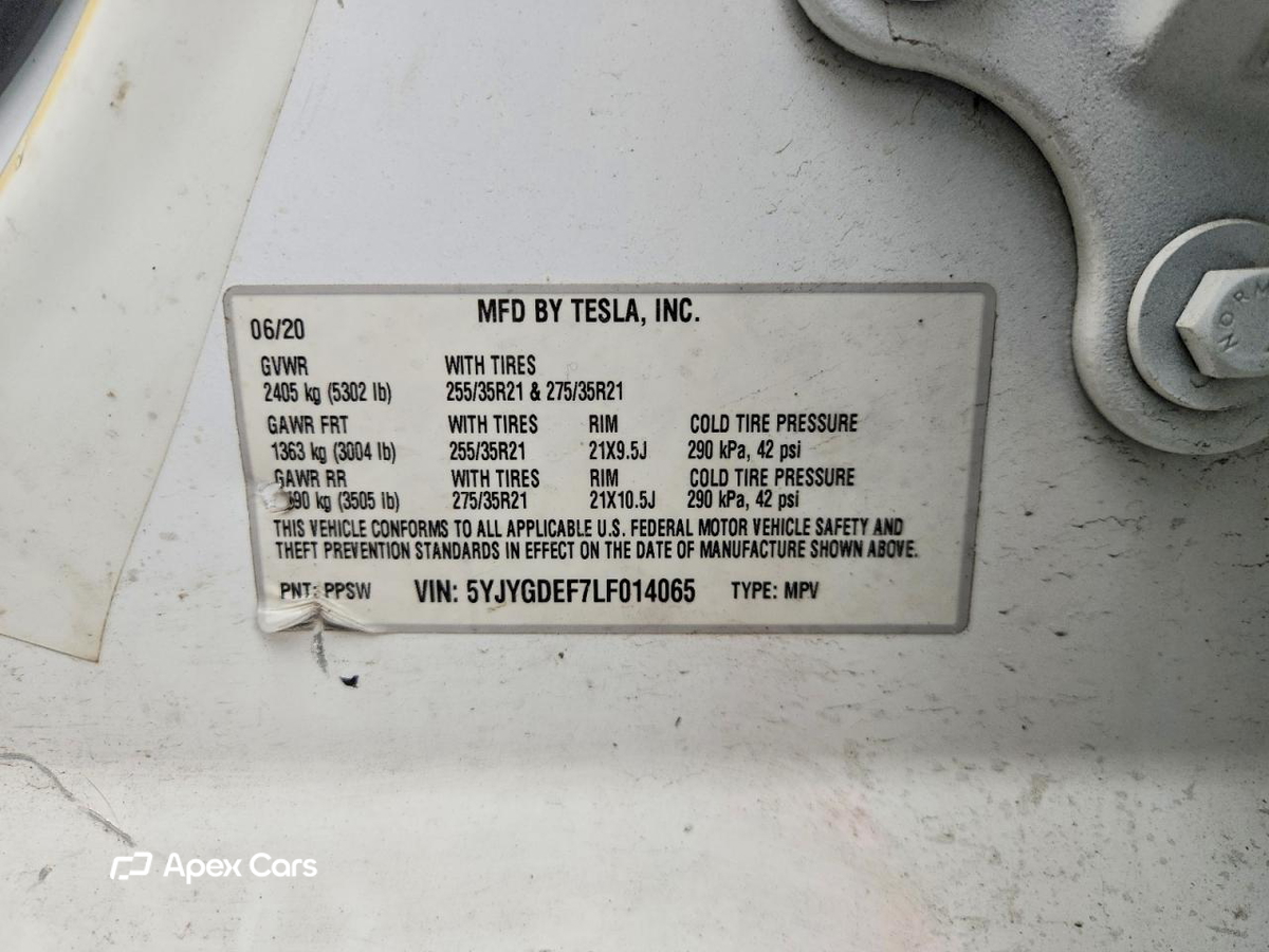 Tesla Model Y 2020