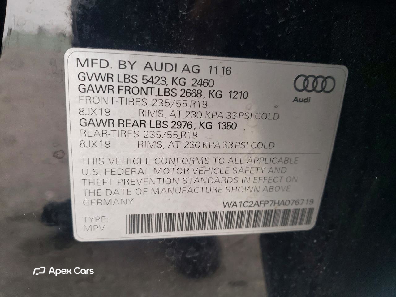 Audi Q5 2017