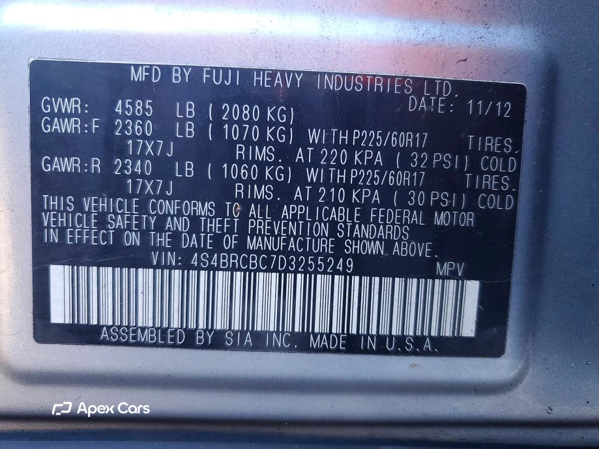 Subaru Outback 2013