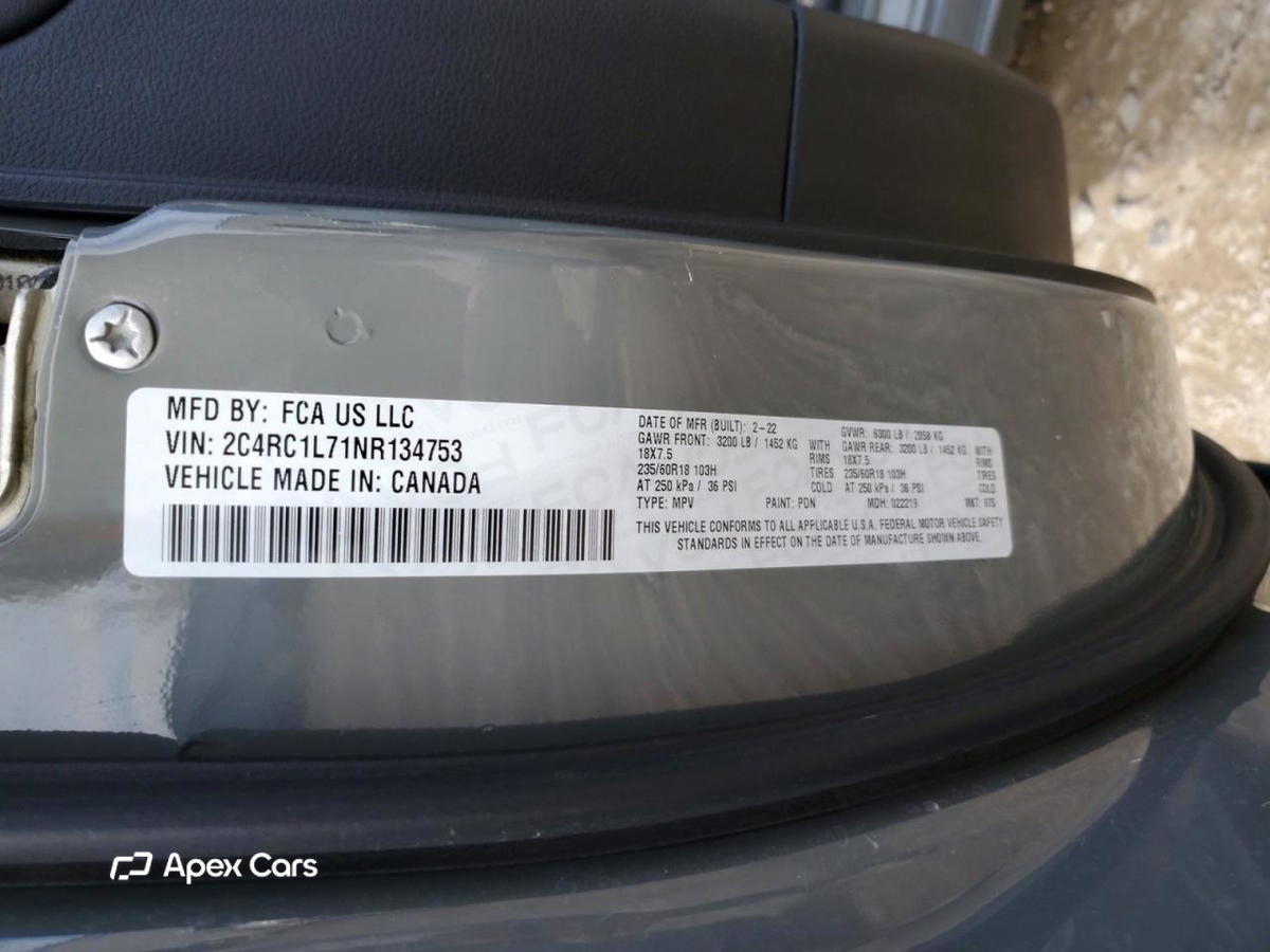 Chrysler Pacifica 2022