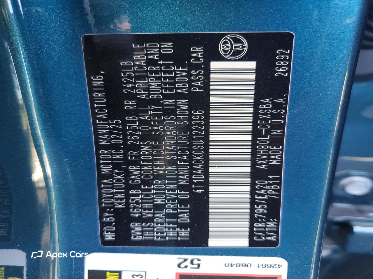 Toyota Camry 2025
