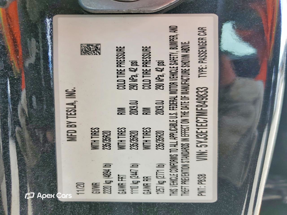 Tesla Model 3 2021