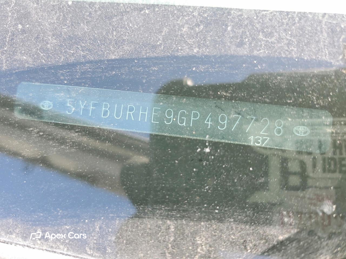 Toyota Corolla 2016
