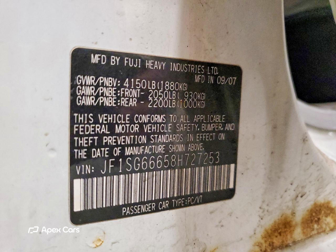 Subaru Forester 2008