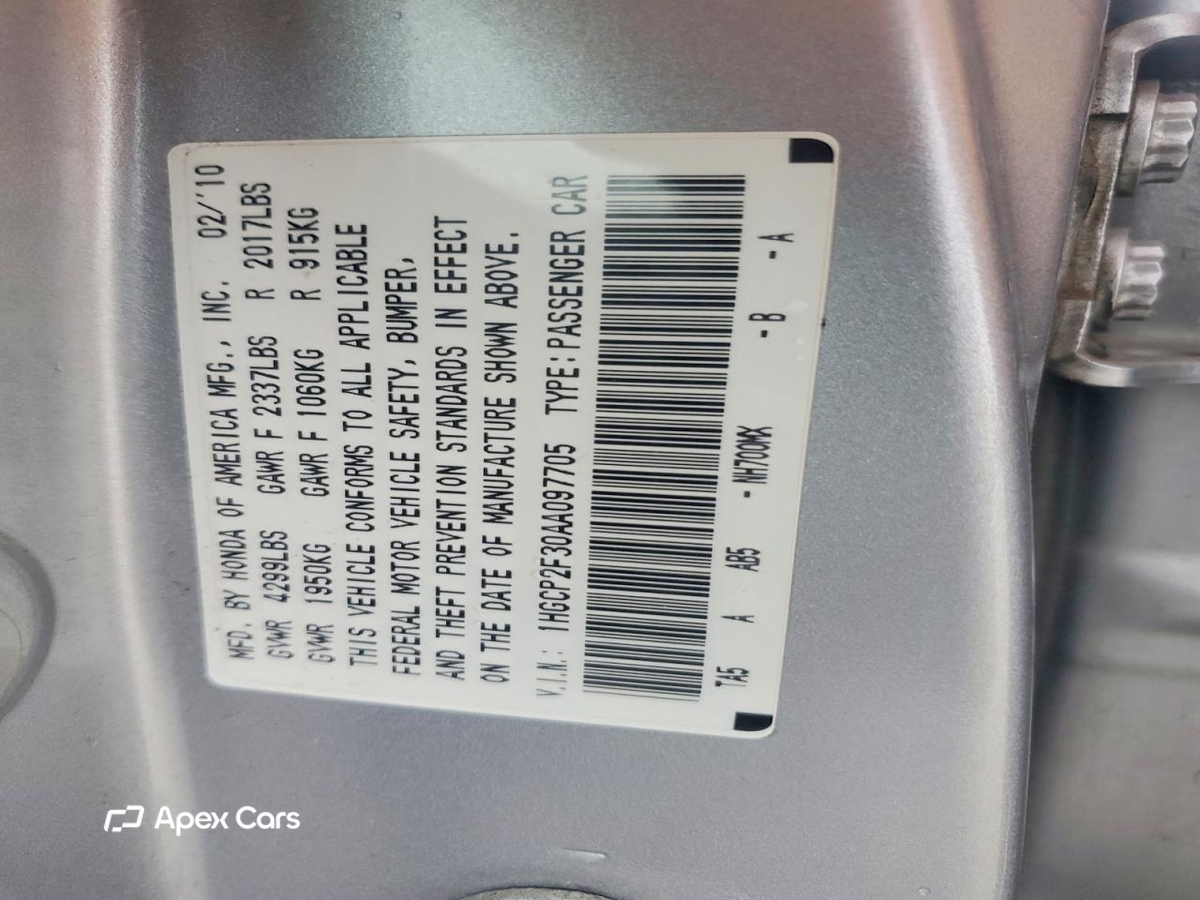 Honda Accord 2010