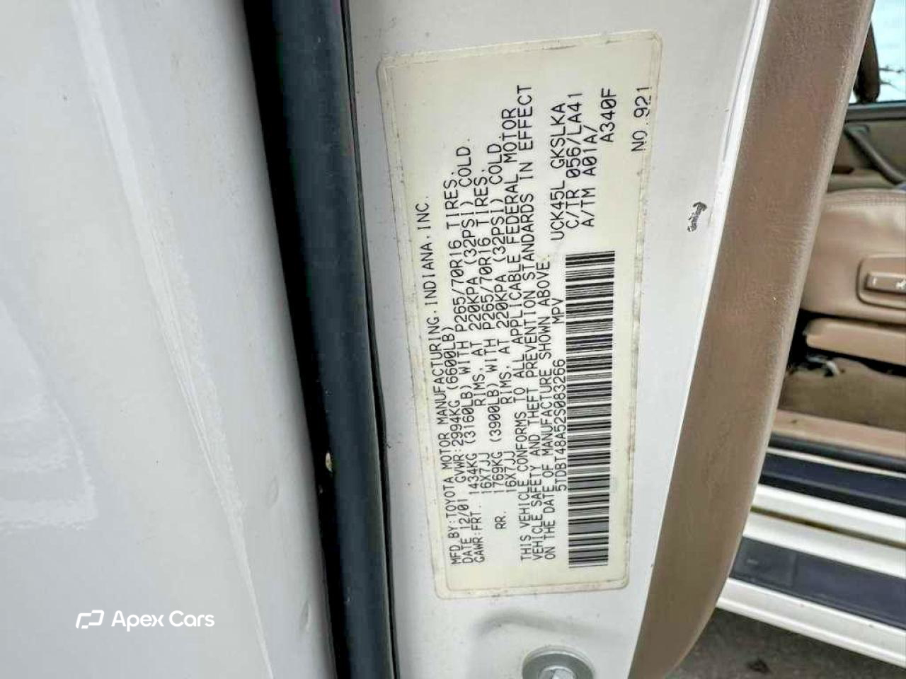Toyota Sequoia 2002