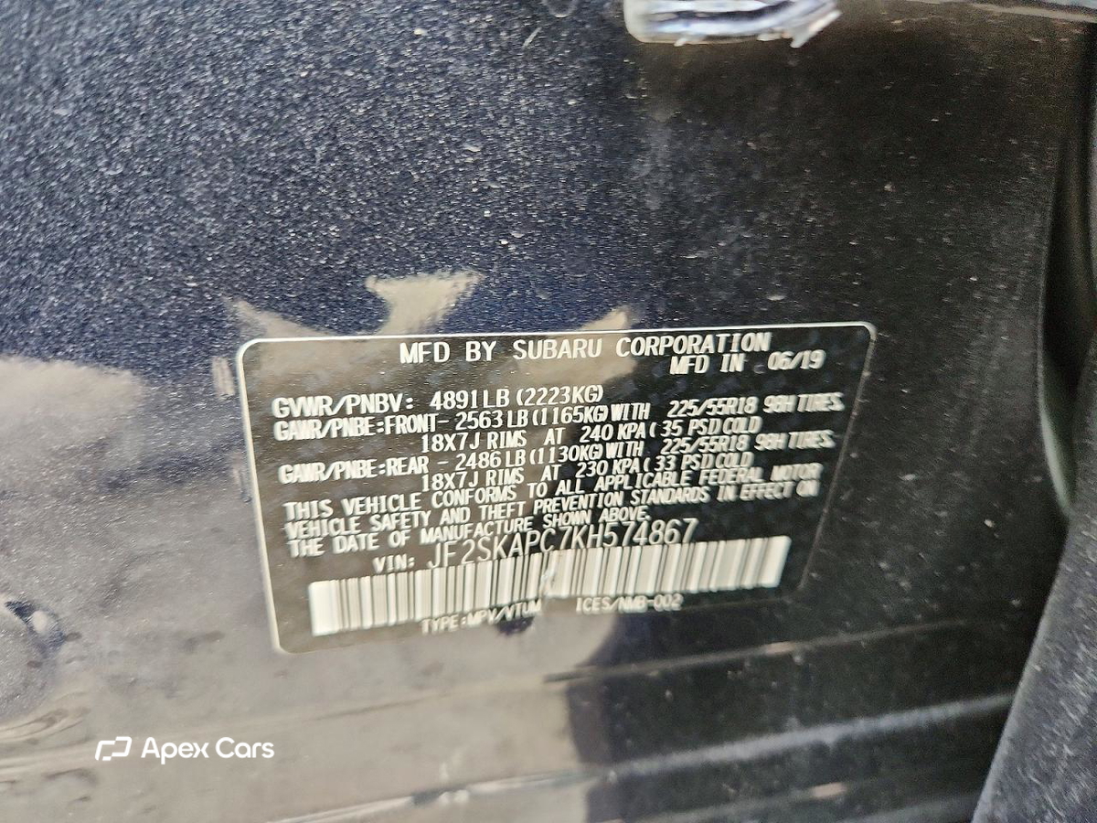 Subaru Forester 2019