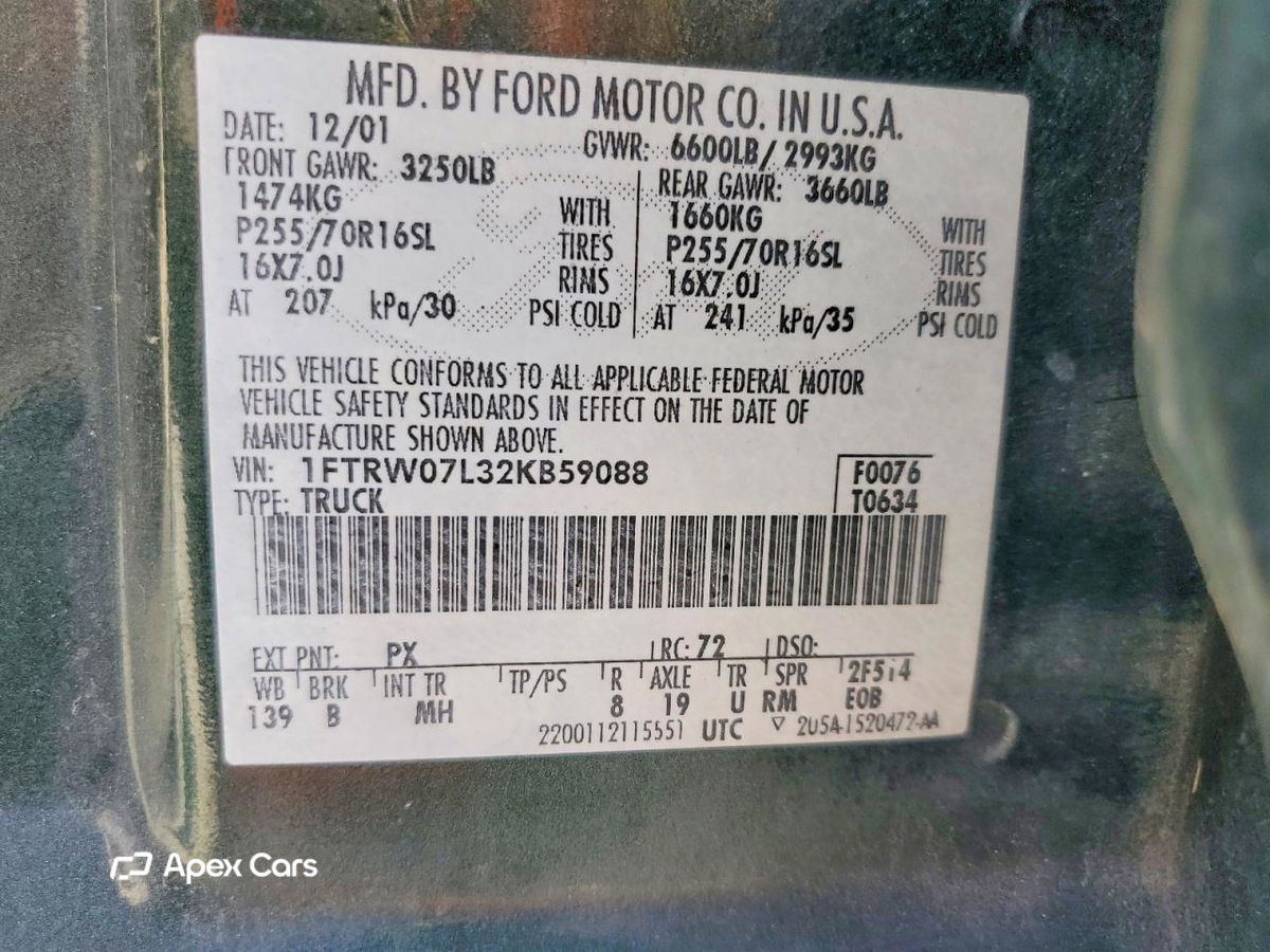 Ford F-150 2002
