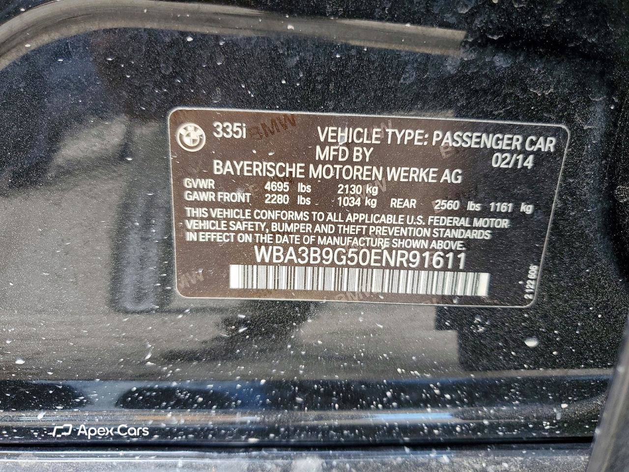 BMW Series 3 2014