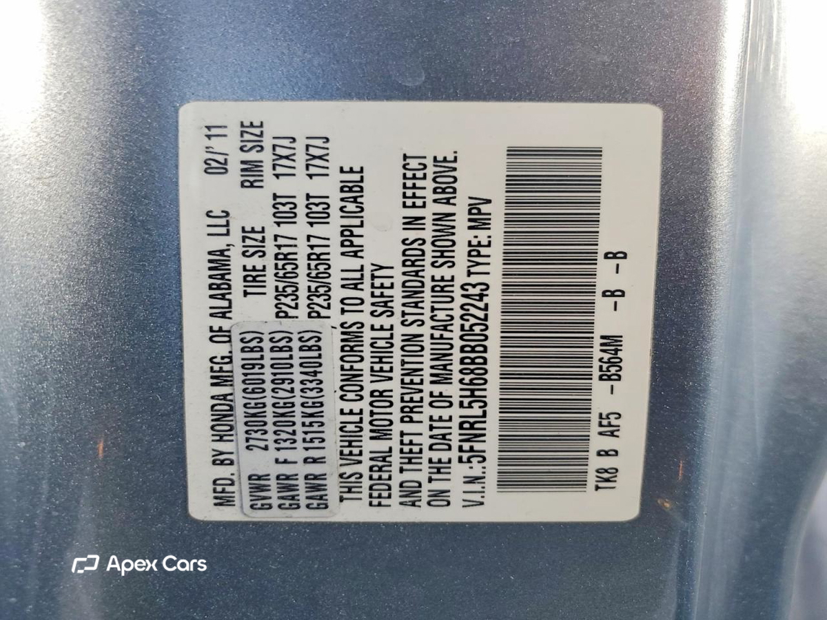 Honda Odyssey 2011