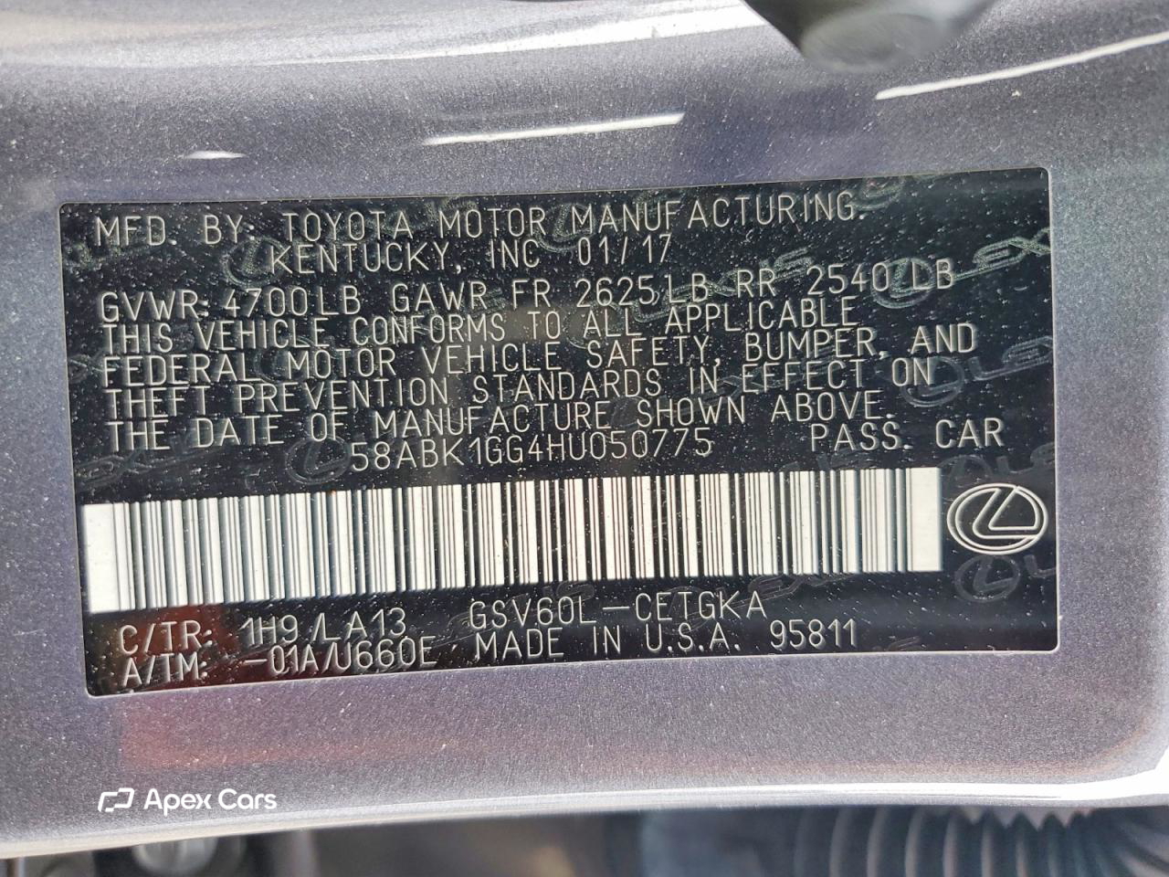 Lexus ES 2017