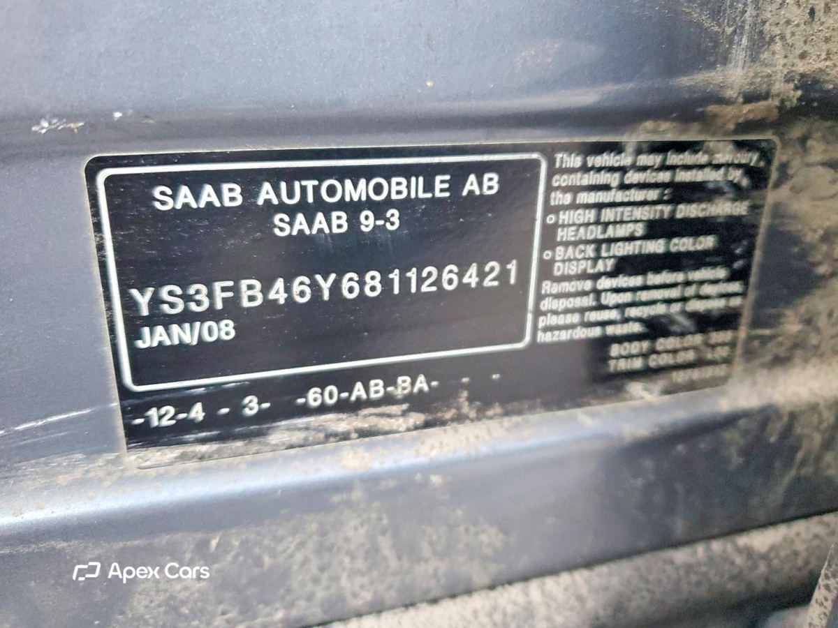Saab 9-3 2008