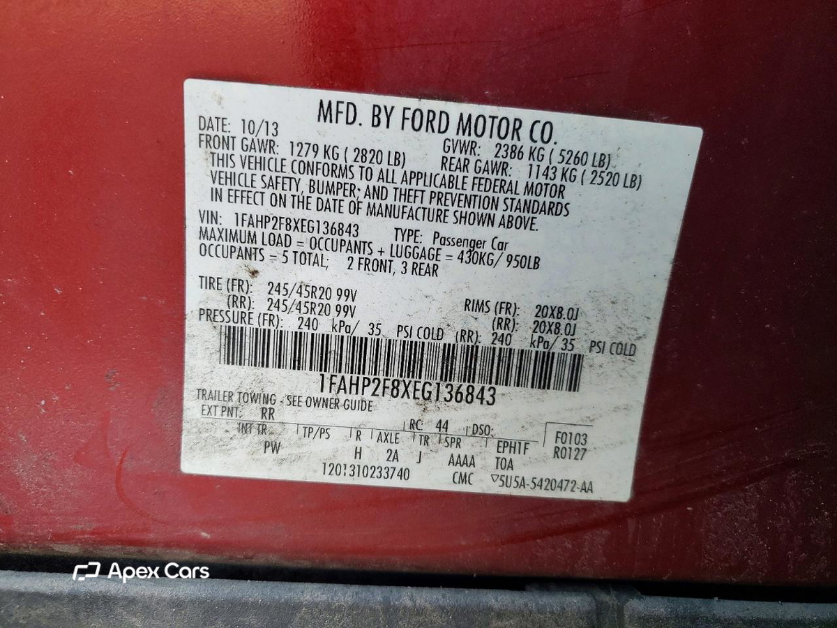 Ford Taurus 2014