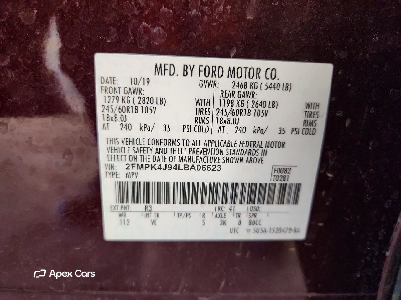 Ford Edge 2020