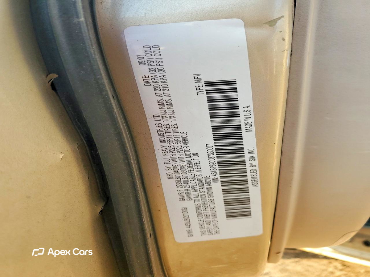 Subaru Outback 2008