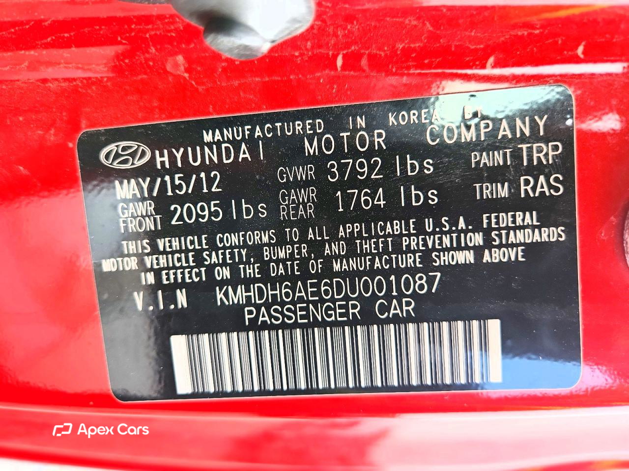 Hyundai Elantra 2013