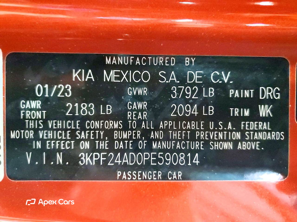 Kia Forte 2023