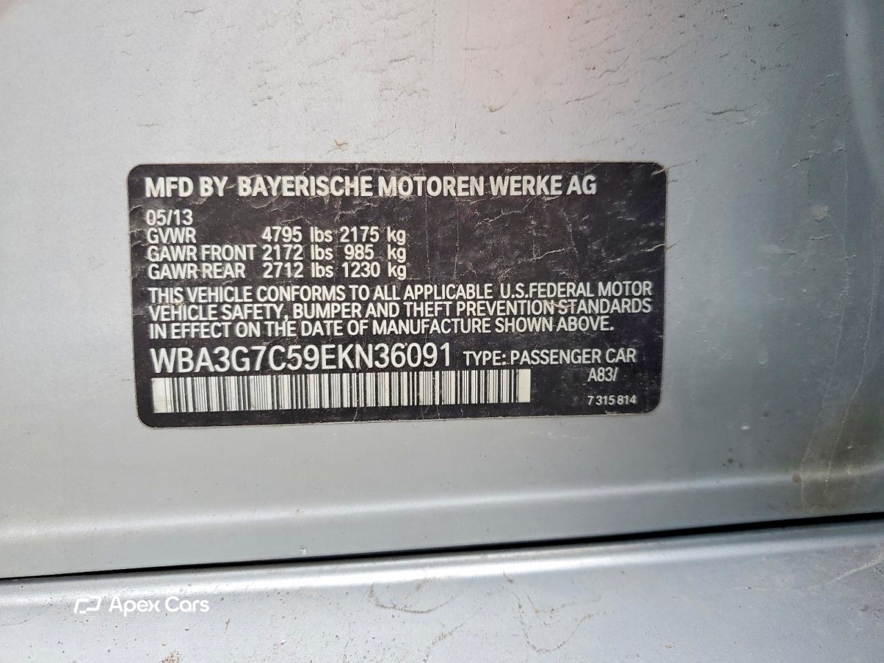 BMW Series 3 2014