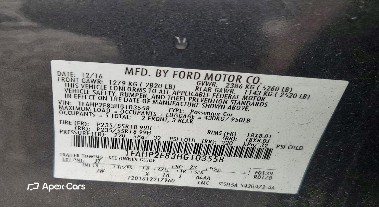 Ford Taurus 2017
