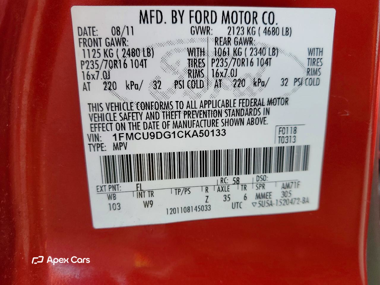 Ford Escape 2012