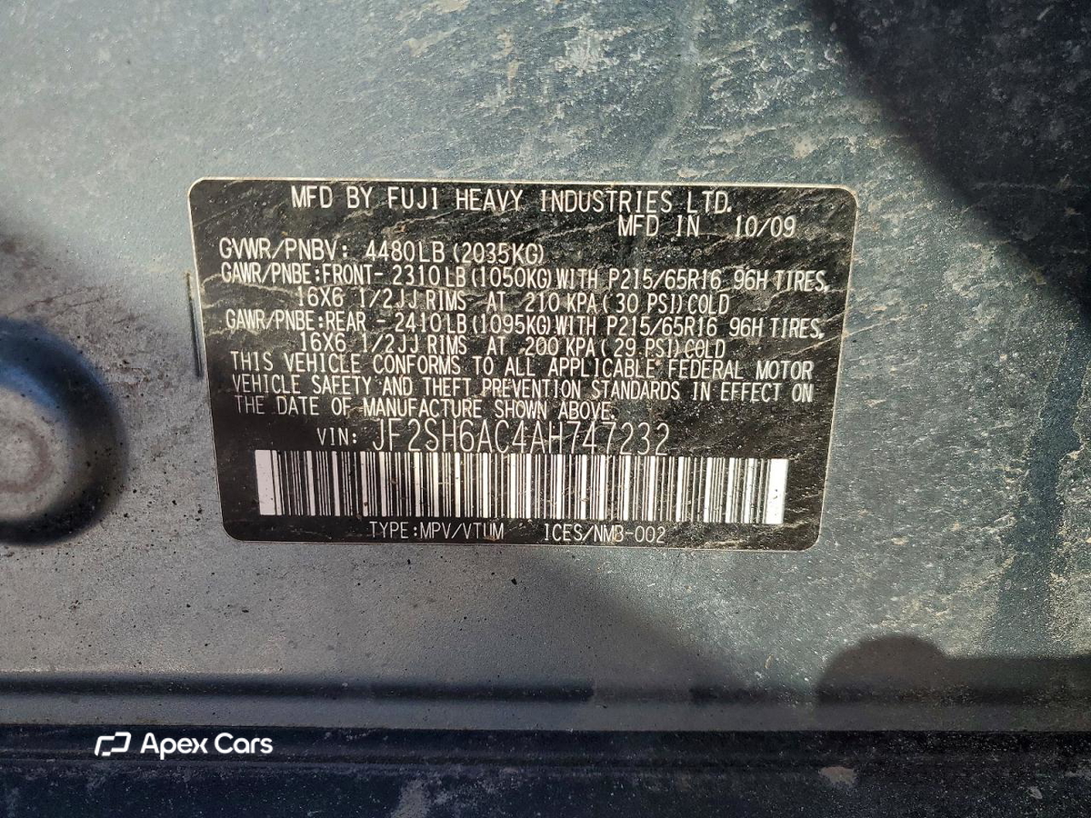 Subaru Forester 2010