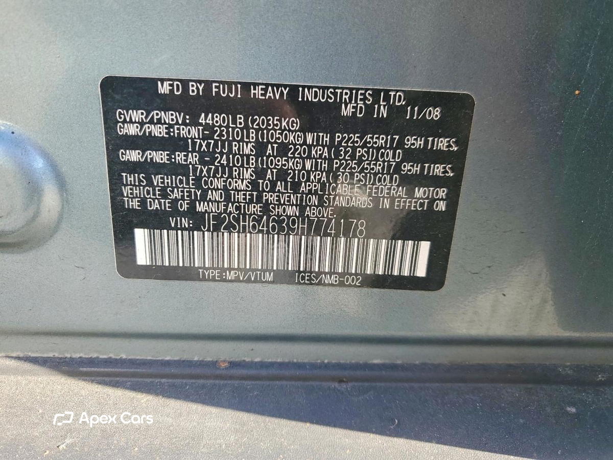 Subaru Forester 2009