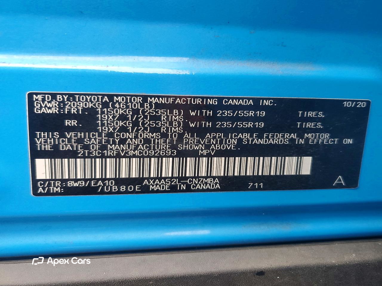 Toyota RAV 4 2021