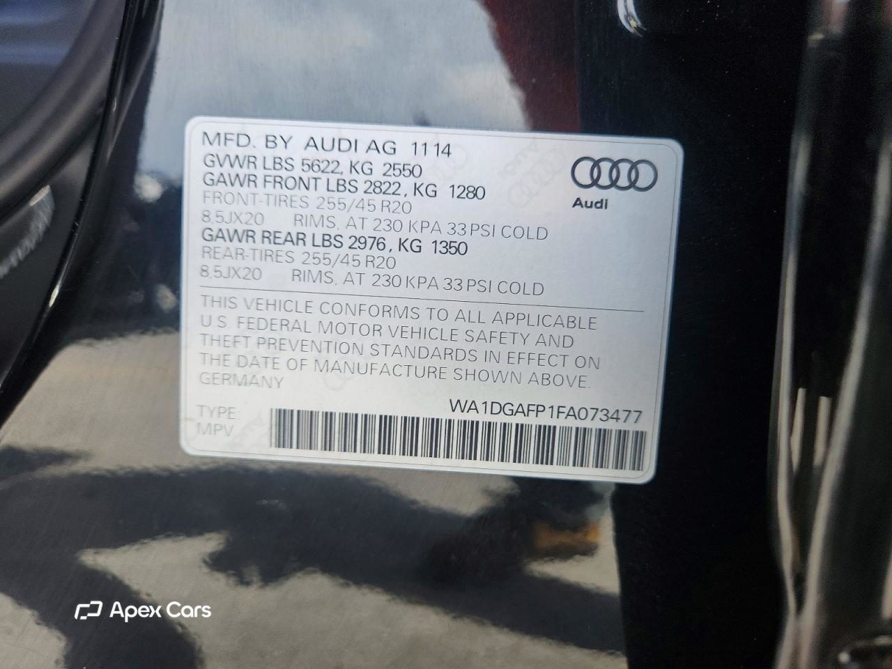 Audi Q5 2015