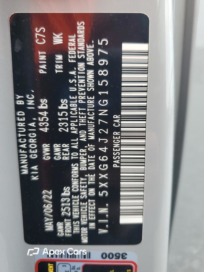 Kia K5 2022