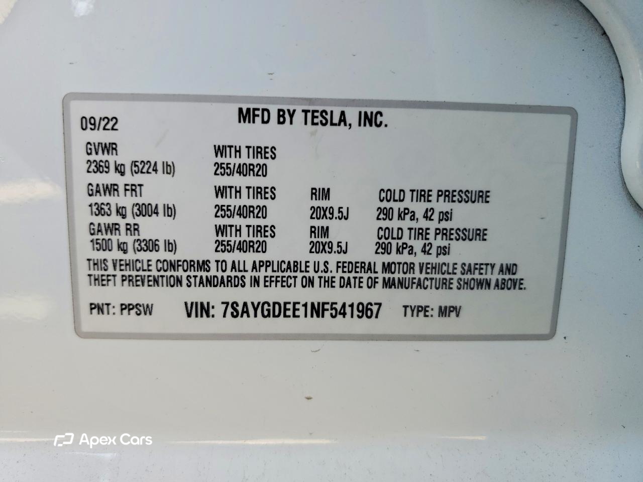 Tesla Model Y 2022