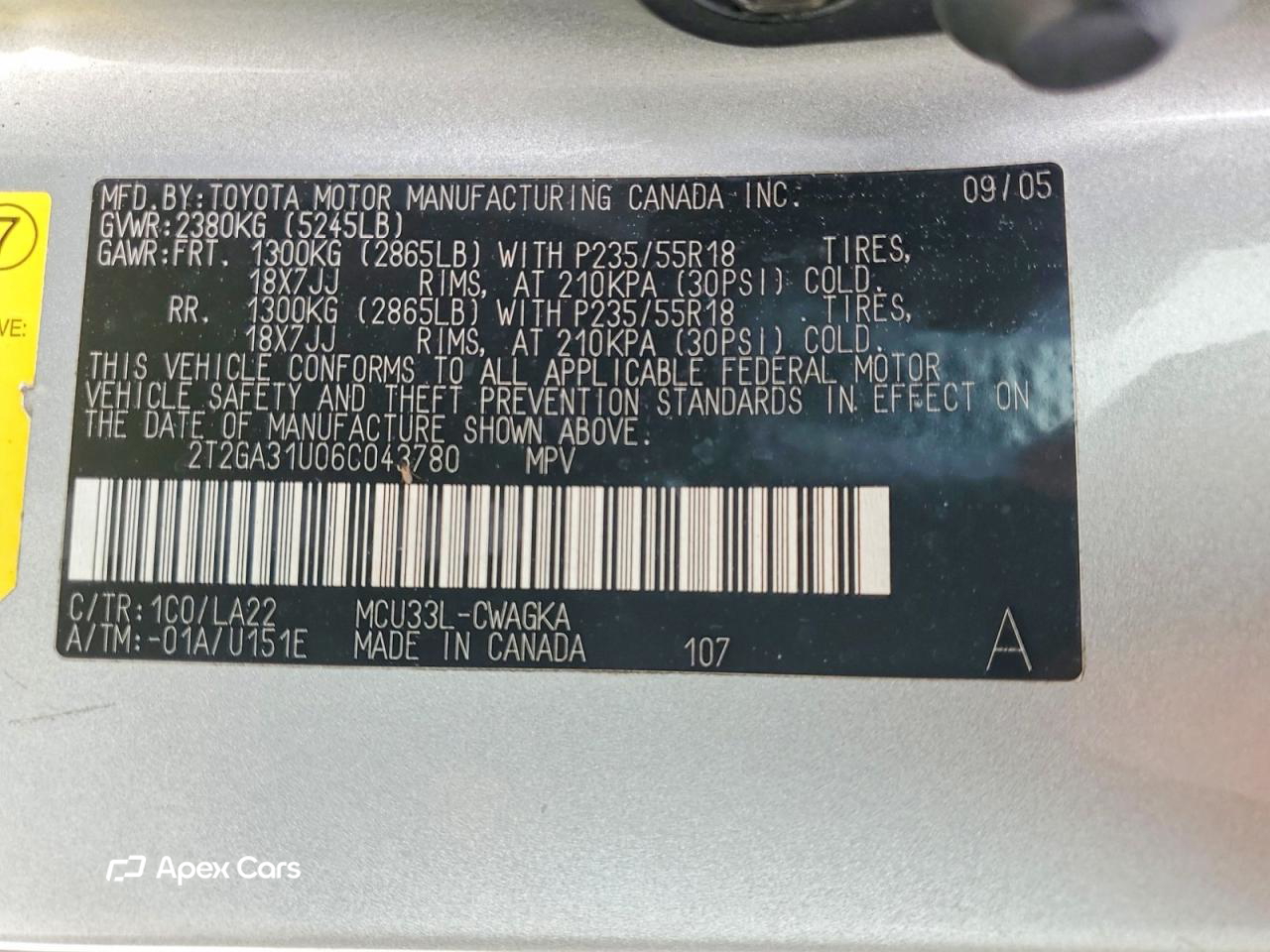 Lexus RX 2006