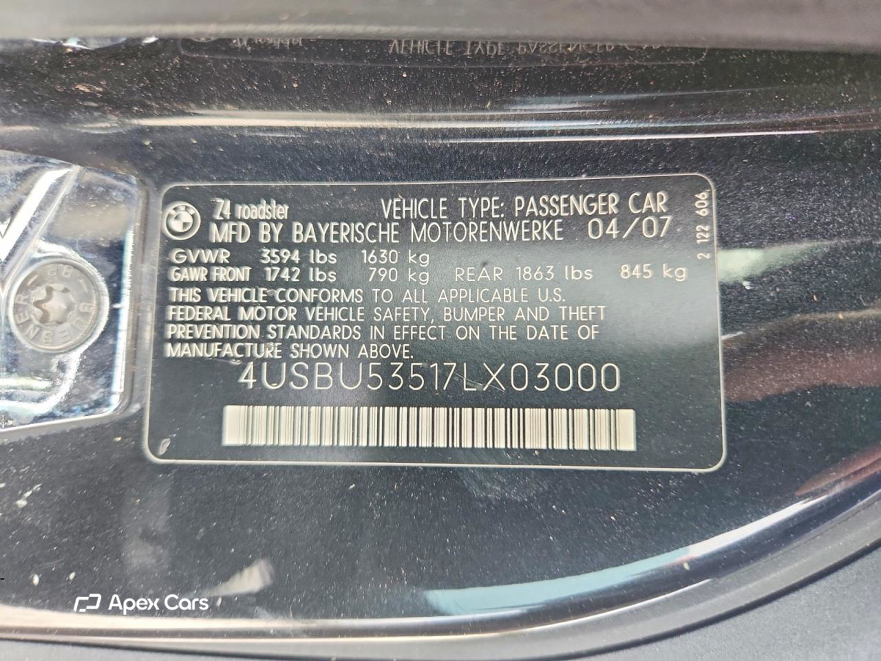 BMW Z4 2007